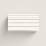 "Chic Script" - Place Cards in Garden by Kelly Schmidt - Folded Back of Card