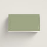 "Greenwood" - Place Cards in Garden by Kelly Schmidt - Blank front