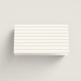 "Classic decorum" - Place Cards in Golden by Stacey Meacham - Folded Back of Card