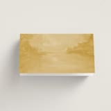 "Silhouette" - Place Cards in Sunrise by Lindsay Megahed - Folded Back of Card