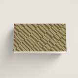 "modern classic" - Place Cards in Jasmine by Pippa Shaw - Folded Back of Card