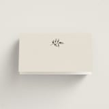 "White Oak" - Place Cards in Dove by Amy Kross - Blank front