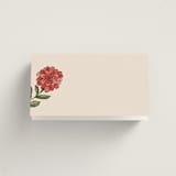 "Wedding Tapestry" - Place Cards in Coral Fern by Chris Griffith - Blank front