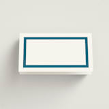 "Coast" - Place Cards in Ocean by Kelly Schmidt - Blank front