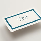 "Coast" - Place Cards in Ocean by Kelly Schmidt - Detail