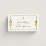 "Tropical Dreams" - Place Cards in Jungle by Petra Kern - Front with Free Guest Printing