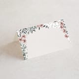 "Illuminated Storybook" - Place Cards in Linen by Alethea and Ruth - Blank front