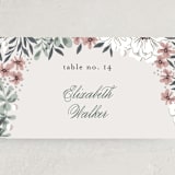 "Illuminated Storybook" - Place Cards in Linen by Alethea and Ruth - Detail