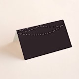 "Lavish" - Place Cards in Chalkboard by Design Lotus - Blank front