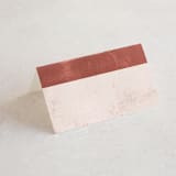 "Dust" - Place Cards in Sienna by Carrie ONeal - Blank front