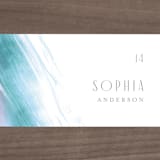 "apogean tide" - Place Cards in Lagoon by Jennifer Wick - Detail