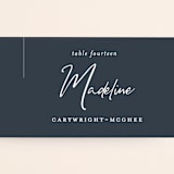 "Proposal" - Place Cards in Marine by Sandra Picco Design - Detail