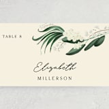 "Meander" - Place Cards in Obsidian by Kaydi Bishop - Detail