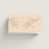 "un mariage photographique" - Place Cards in Mocha by Benita Crandall - Folded Back of Card