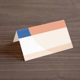 "Color Arch" - Place Cards in Aquatic by Baumbirdy - Blank front