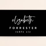 "In this together" - Place Cards in Black Tie by Lea Delaveris - Detail