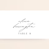 "Margot" - Place Cards in Midnight by Lauren Chism - Detail