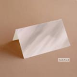 "hazelnut" - Place Cards in Fawn by chocomocacino - Folded Back of Card