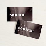 "joconde" - Place Cards in Mahogany by chocomocacino - Front with Free Guest Printing