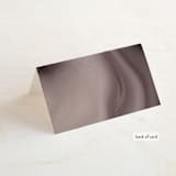 "joconde" - Place Cards in Mahogany by chocomocacino - Folded Back of Card