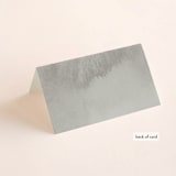 "Frame" - Place Cards in Granite by Lori Wemple - Folded Back of Card