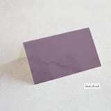 "High" - Place Cards in Agate by Yuliya Evseeva - Folded Back of Card
