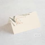 "Unity" - Place Cards in Burnt Sienna by Jen Owens - Folded Back of Card