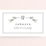 "Rustic Wedding" - Place Cards in Pine by Susan Brown - Detail