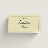 "Love Rests in a Garden" - Place Cards in Moss by Helena Vitto - Folded with Free Guest Printing