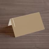 "Left Stack" - Place Cards in Vanilla by Alethea and Ruth - Blank front