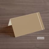 "Left Stack" - Place Cards in Vanilla by Alethea and Ruth - Folded Back of Card