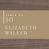 "Left Stack" - Place Cards in Vanilla by Alethea and Ruth - Detail