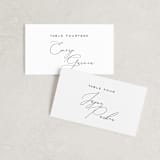 "la noce" - Place Cards in Ink by Design Lotus - Front with Free Guest Printing