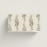 "Gathering Joy" - Place Cards in Champagne by Ana de Sousa - Folded Back of Card