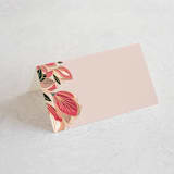 "Sawyer" - Place Cards in Cloisonné by Melanie Kosuge - Blank front