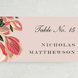 "Sawyer" - Place Cards in Cloisonné by Melanie Kosuge - Detail