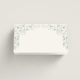 "Delicate Vines" - Place Cards in Periwinkle by Kristen Smith - Blank Front
