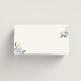 "Ocean Point" - Place Cards in Sky by Everett Paper Goods - Blank Front