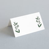 "Floral Wreath" - Place Cards in Fresh by Kelly Schmidt - Blank front