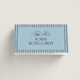 "sophisticate" - Place Cards in Plum by Owl and Toad - Folded with Free Guest Printing