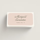 "Penumbra" - Place Cards in Garden by Snow and Ivy - Folded with Free Guest Printing