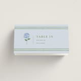 "Hydrangea Vines" - Place Cards in Coastal by Madhvi Samimi - Folded with Free Guest Printing