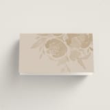 "City Center" - Place Cards in Cotton by Erin L. Wilson - Folded Back of Card