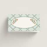 "River Valley" - Place Cards in Pine by Paper Sun Studio - Blank Front