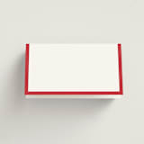 "Love in Bloom" - Place Cards in Brick by Julia Liverton - Folded Back of Card