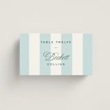 "Island Palm" - Place Cards in Low Tide by Susan Zinader - Front