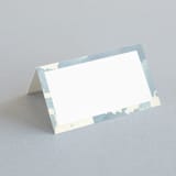 "Reverie" - Place Cards in Periwinkle by Sara Hicks Malone - Blank front