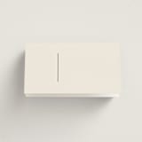 "All Type" - Place Cards in Daydream by Pixel and Hank - Blank front
