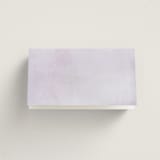 "Sweeping Vine" - Place Cards in Periwinkle by Itsy Belle Studio - Folded Back of Card