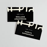 "Crossroads" - Place Cards in Ink by Iveta Angelova - Front with Free Guest Printing